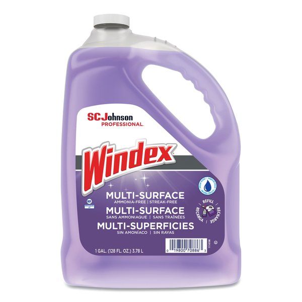 Windex All Purpose Cleaner, 128 oz Pleasant 697262